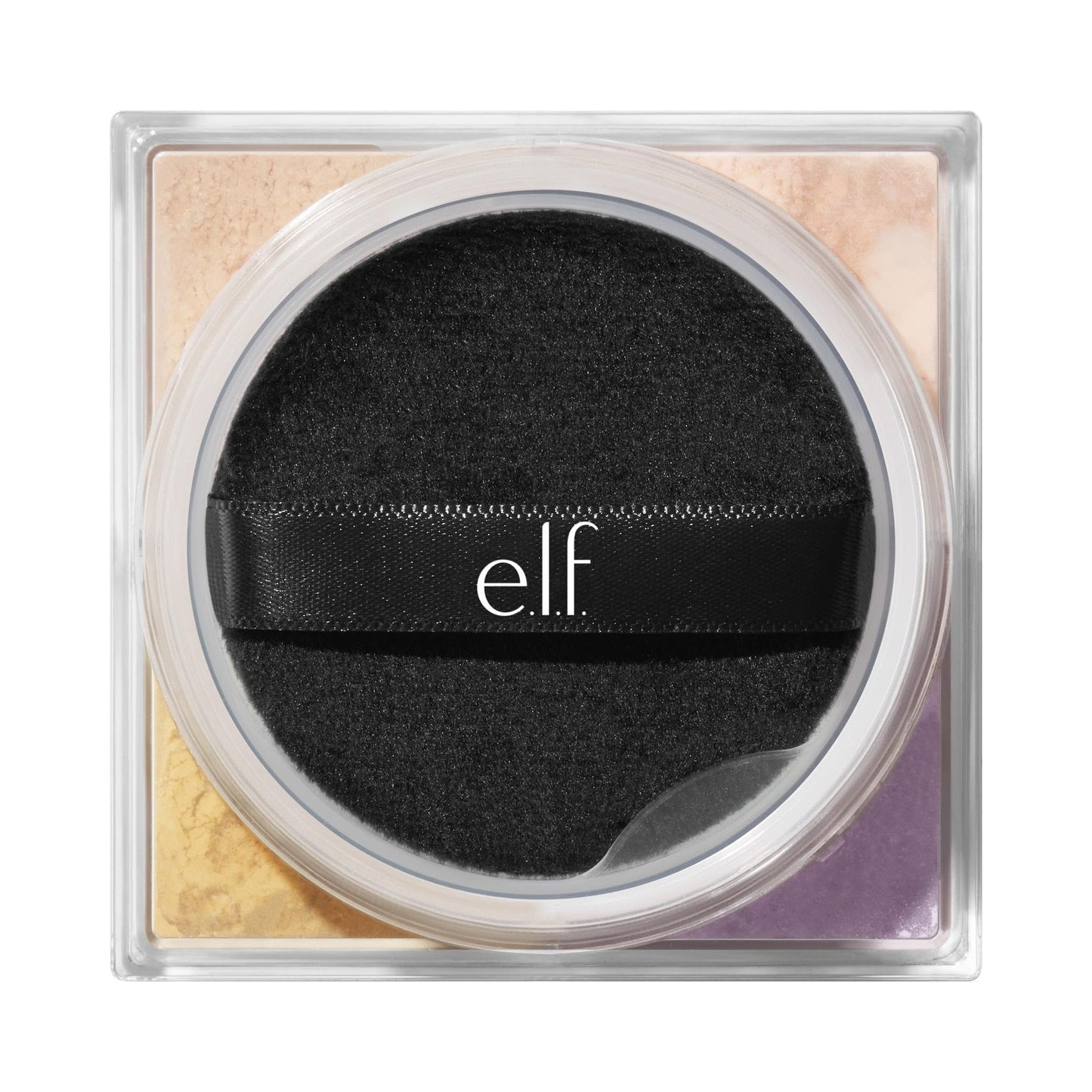 e.l.f. Set it Bright Powder Quad, Brightening Loose Setting Powder, Bakes, Blurs & Sets for Soft-Matte Radiance, Velvet Puff Included, Vegan & Cruelty-Free, Medium-Tan