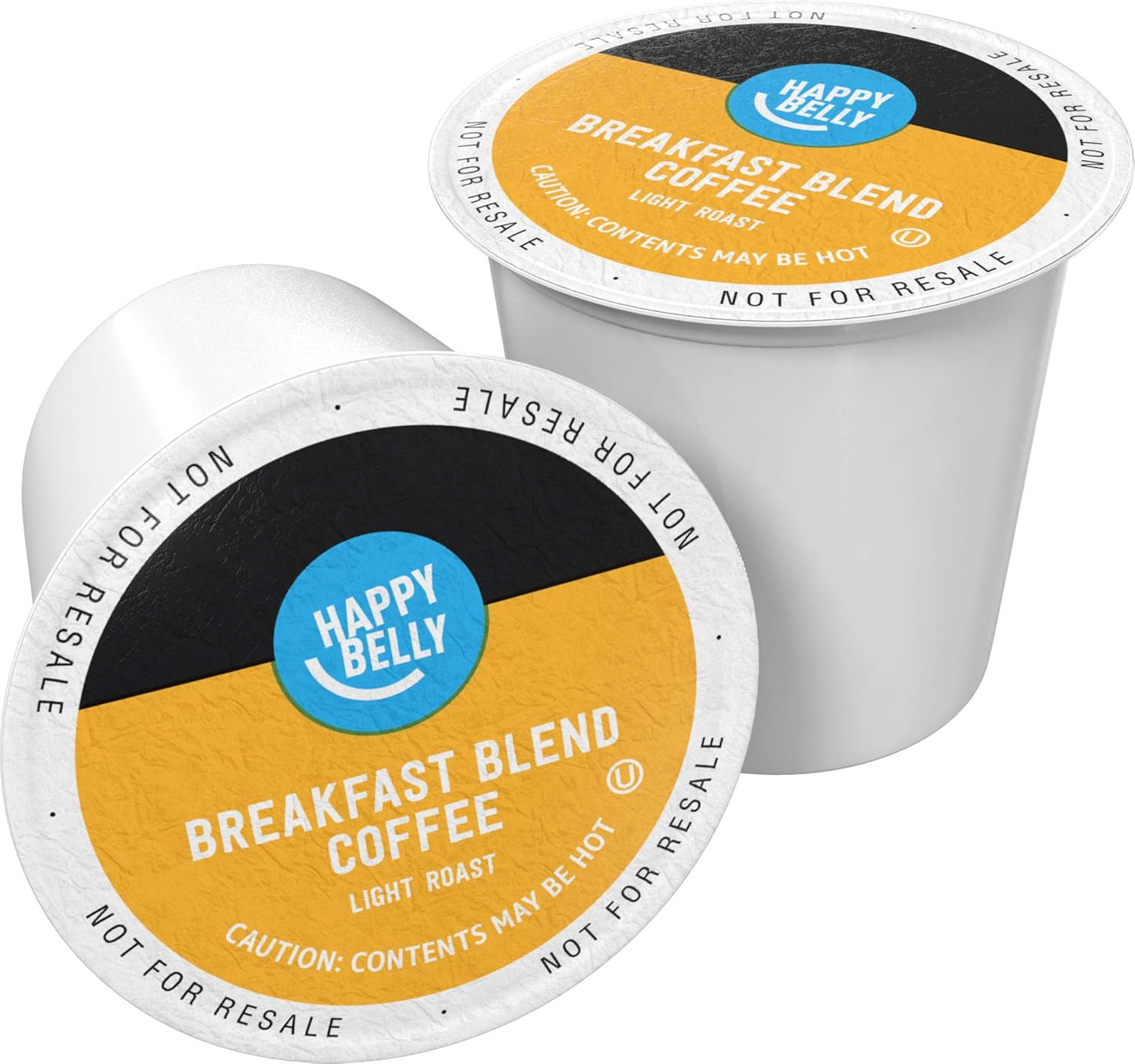 Happy Belly Dark Roast Coffee Pods - Compatible with Keurig 2.0 | 100 Count