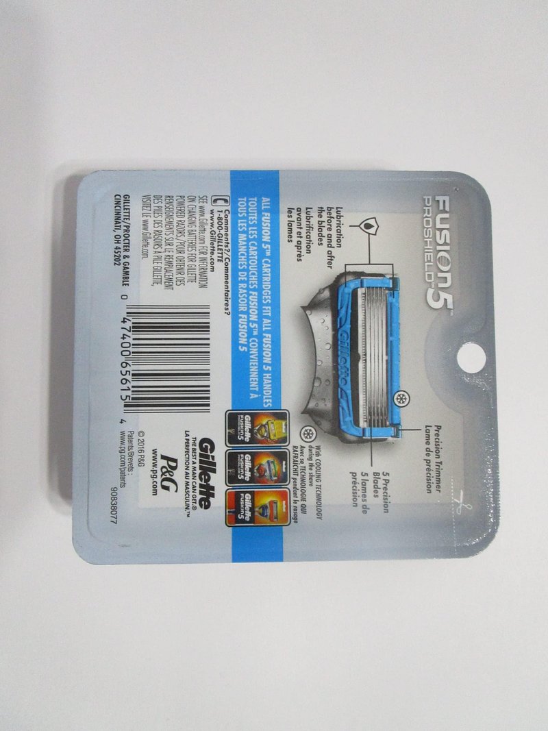 Gillette Fusion Proshield Chill Cartridge 4Ct
