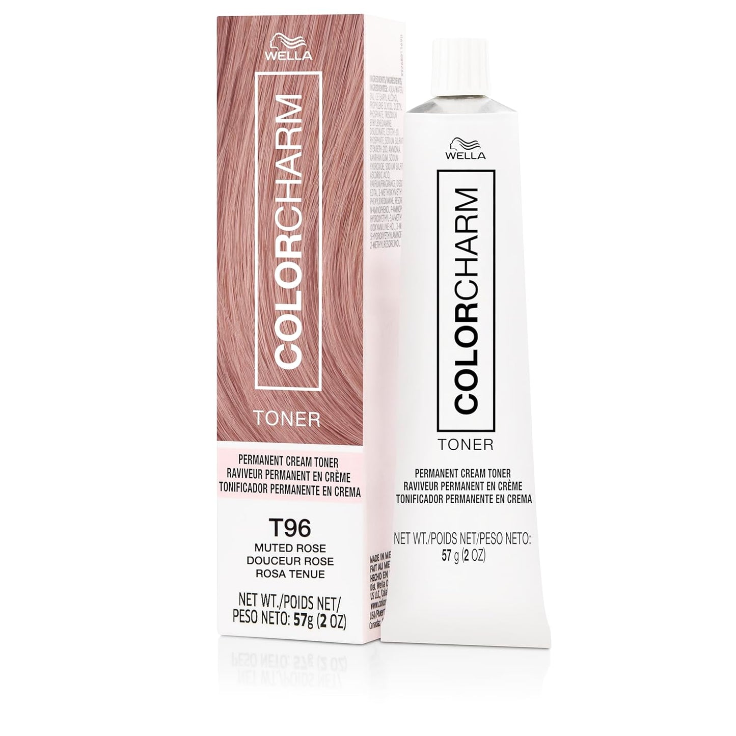COLORCHARM Permanent Crème Hair Toner - Vegan, Paraben-Free & Gluten-Free | 2 oz