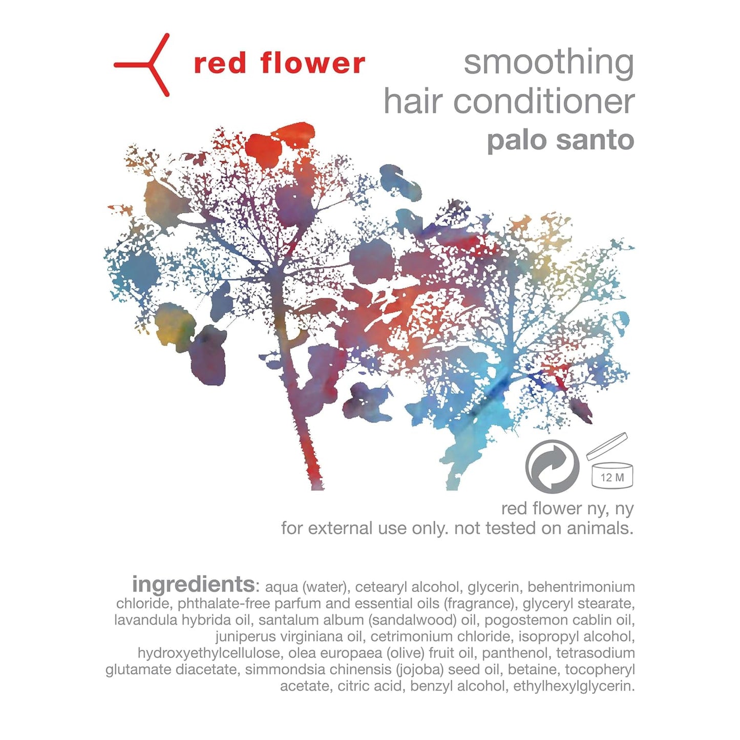 Palo Santo Hair Conditioner - Vitamin-Rich Moisture & Frizz Control Treatment | 10 oz, Vegan & Sulfate-Free
