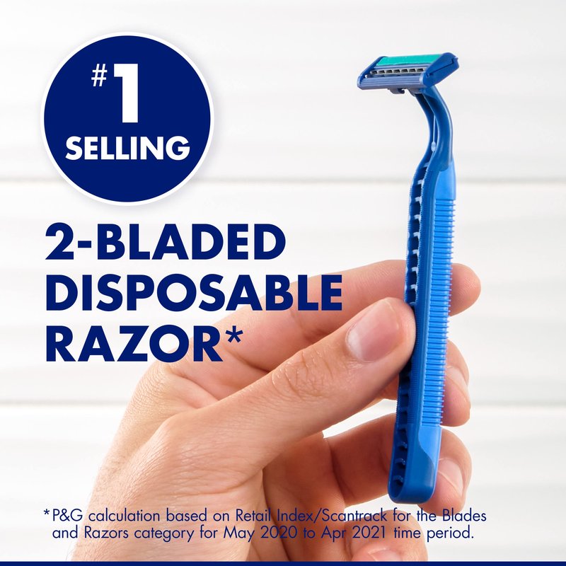 Gillette Sensor2 Plus Men’s Disposable Razors, 10 Count