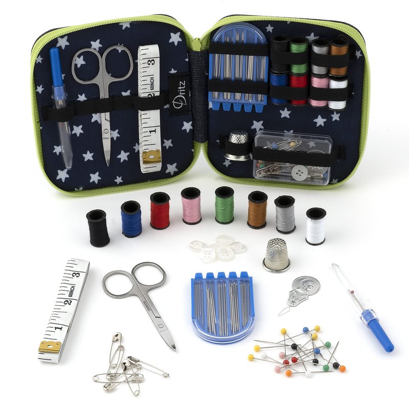 Dritz Denim Sewing Kit, Navy