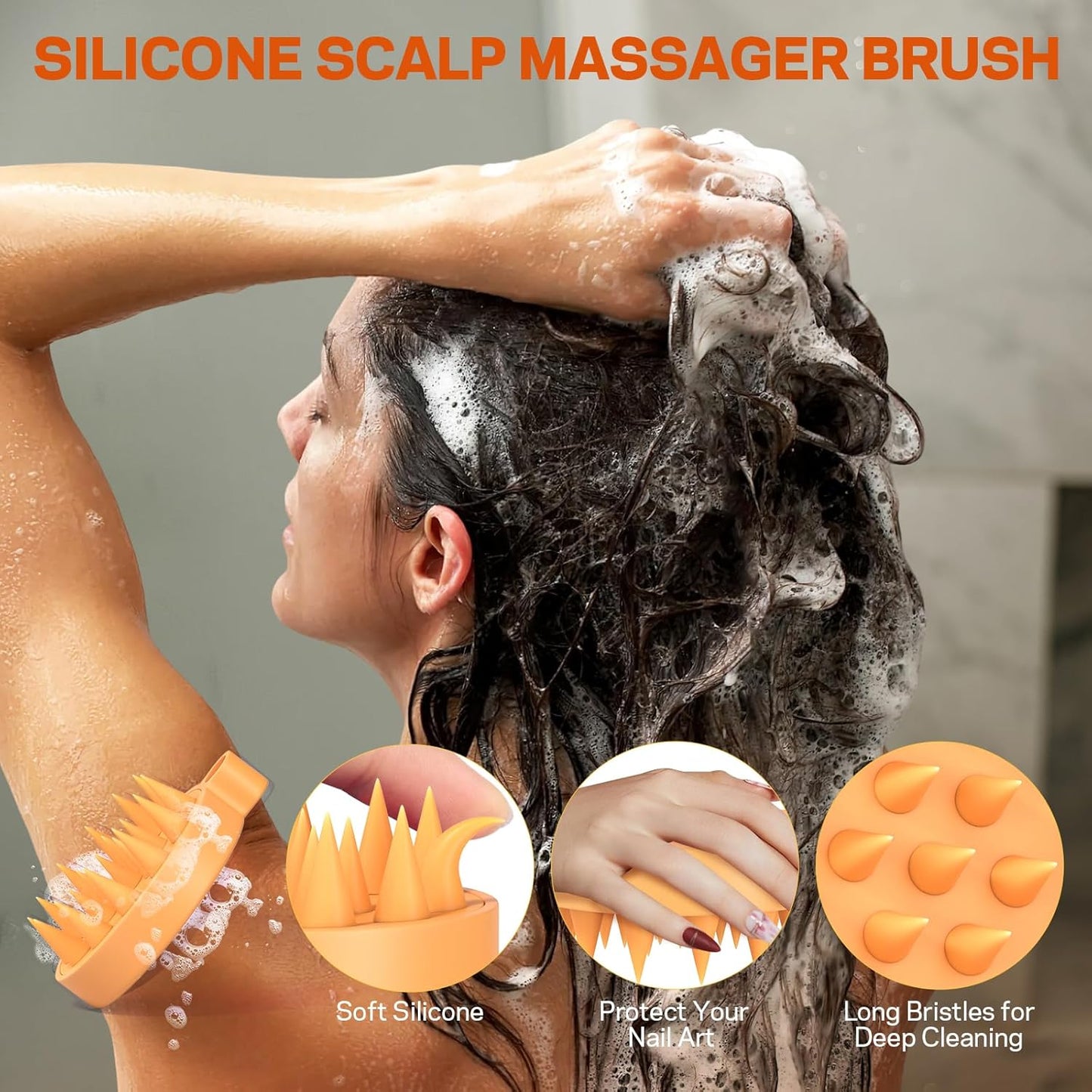 Pumpkin Seed Oil Scalp Scrub - Biotin & Rosemary Exfoliator | Sulfate-Free Detox for Itchy Scalp & Dandruff