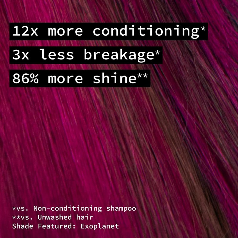 True Hot Pink Semi-Permanent Hair Color - Pulp Riot First Base, Vegan Formula, 4oz Tube | Long-Lasting Vibrancy
