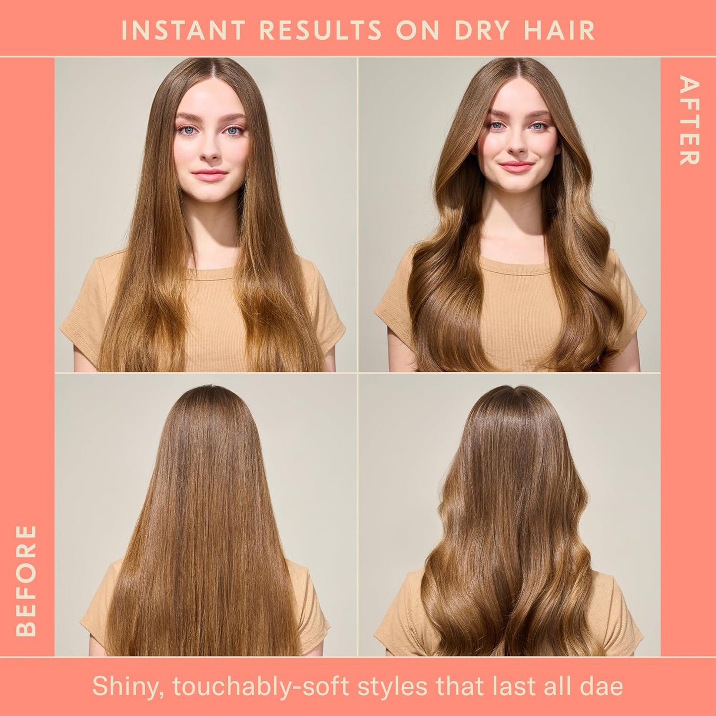 Agave Dry Heat Protection Spray - Frizz Control & Light Hold | 5 oz.