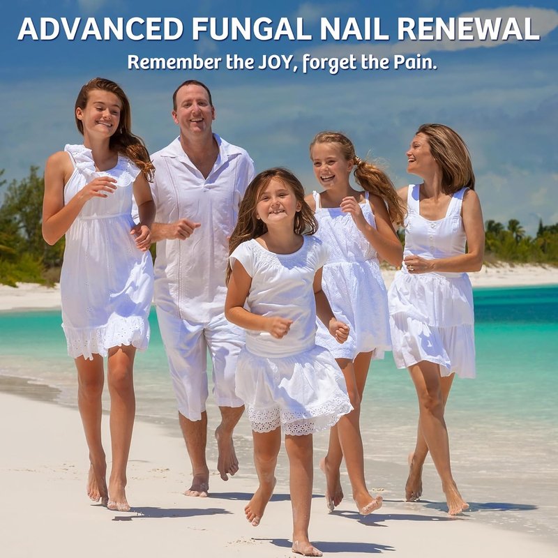 Toenail Fungus Treatment - 30% Undecylenic Acid with Natural Oils | Includes Nail Bandage, File & Brush for Ingrown Nails