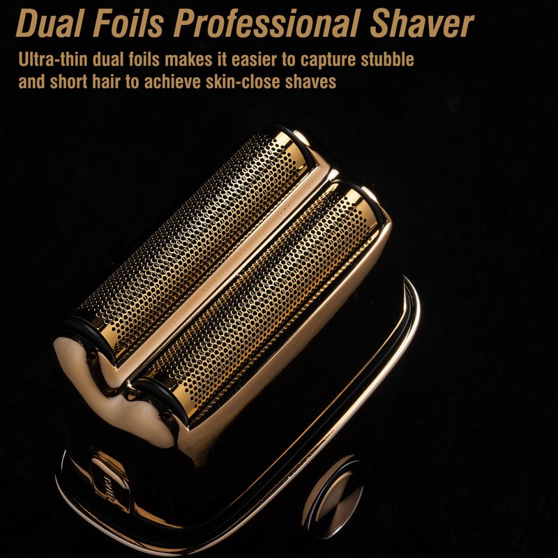 Electric Foil Shavers for Men Face Bald Head Waterproof Wet and Dry - Electric Razor USB-C Rechargeable - Close and Smooth Shaving for Stubble