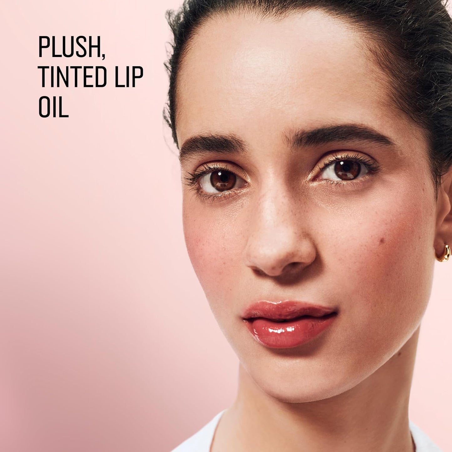 Bobbi Brown Extra Blushing Lip Oil - Hydrating Shine with pH-Adaptive Color | Bare Pink, 0.20 Fl Oz