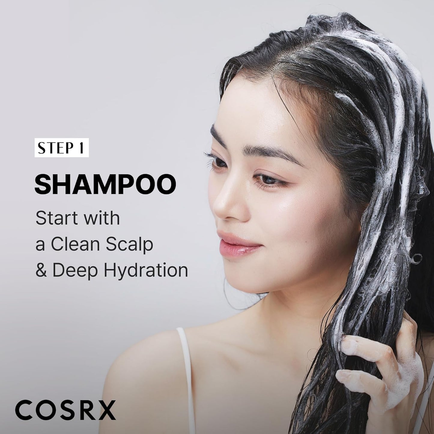COSRX Peptide-132 Hair Bonding Mini Kit | Travel-Size Shampoo & Treatment + Full-Size Oil Serum for Damaged Hair & Scalp Care