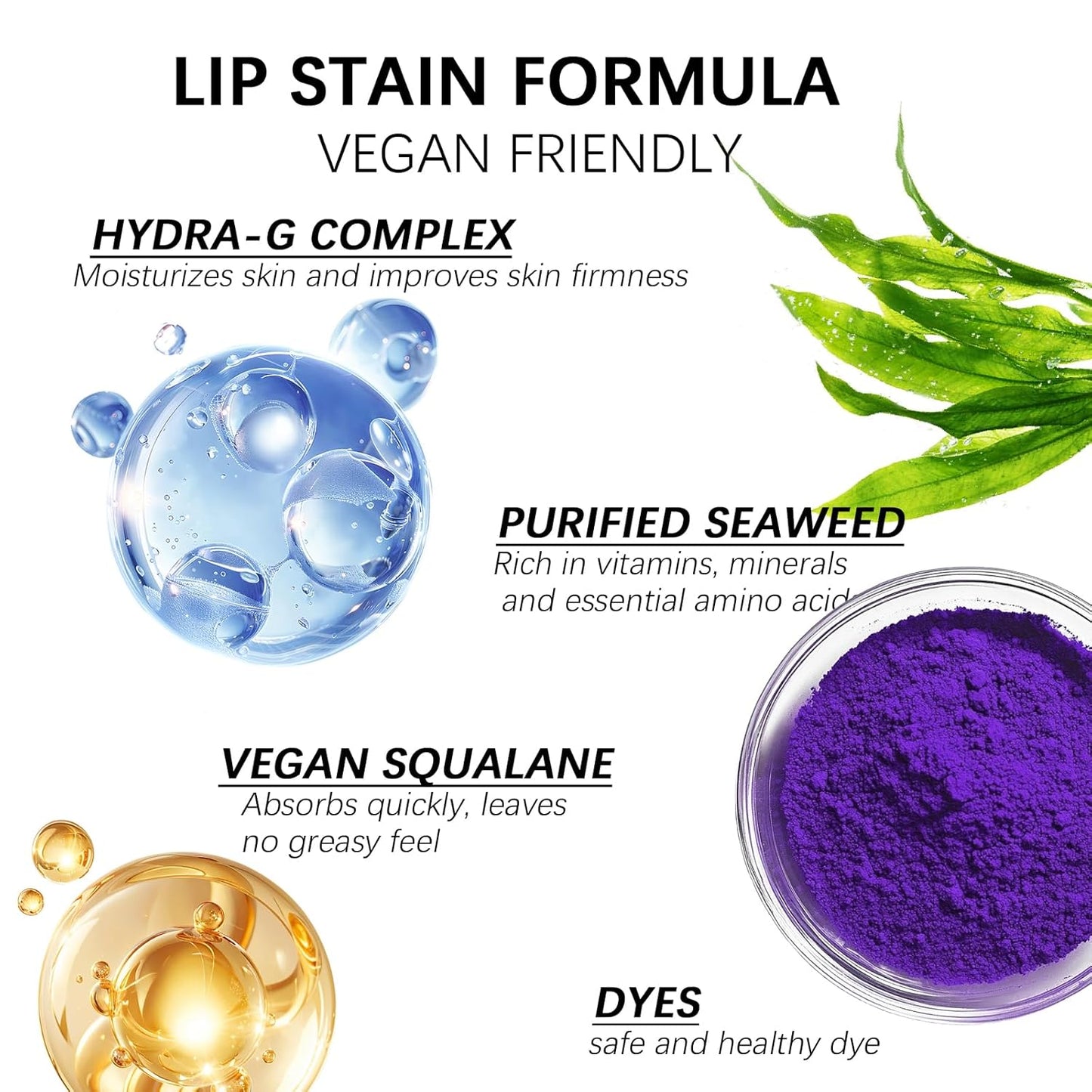 Long-Lasting Waterproof Lip Stain | Peel Off Matte Lip Tint for All-Day Wear