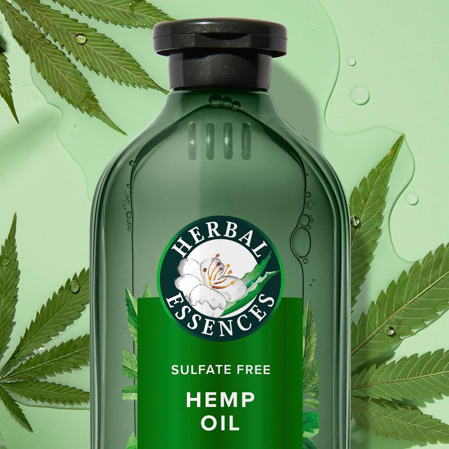 Herbal Essences Bio: Renew Hemp Shampoo - Sulfate-Free Frizz Control | 13.5 Fl Oz