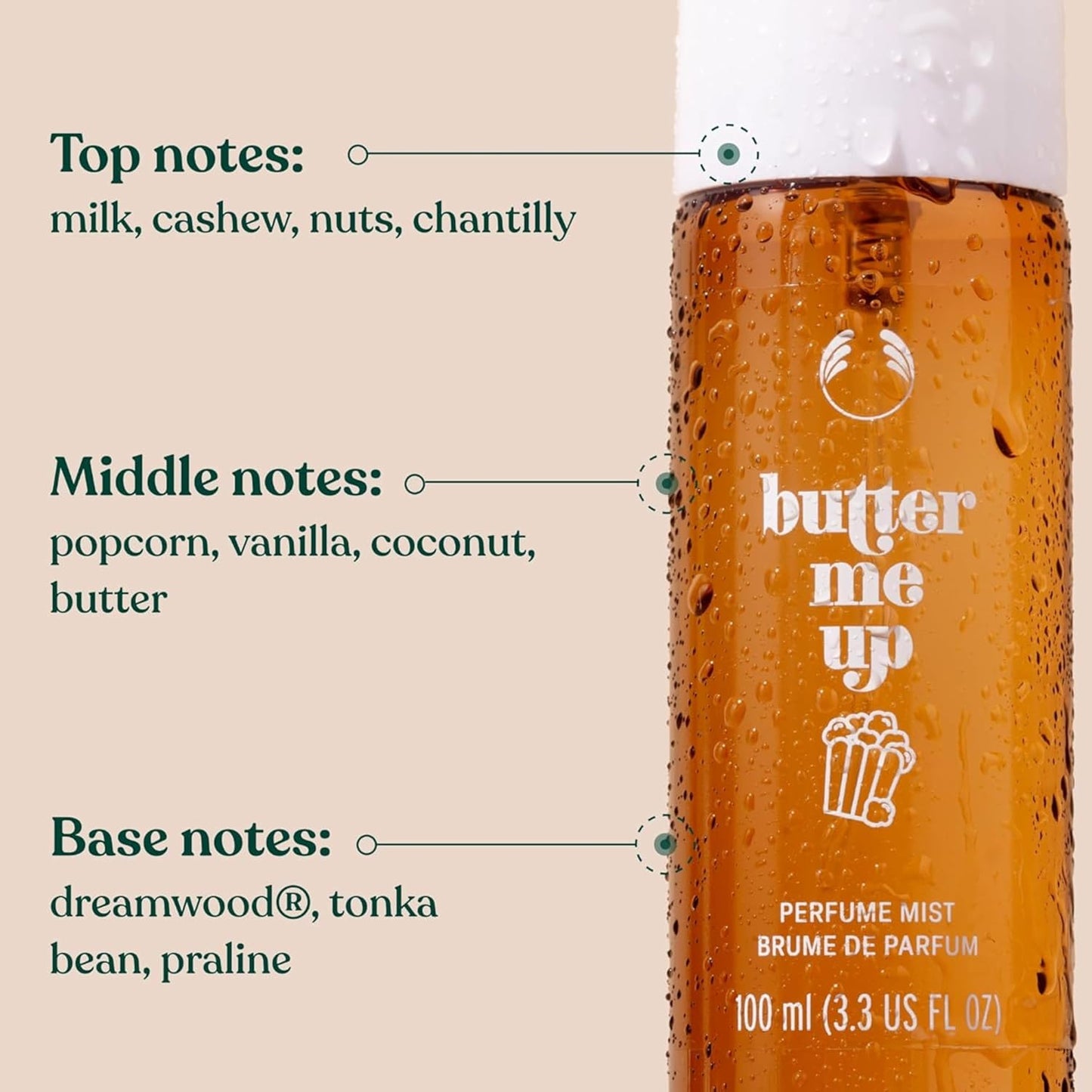 Fragrance Mist for Women - Sweet Scented Body Spray | 100 ml / 3.3 fl oz