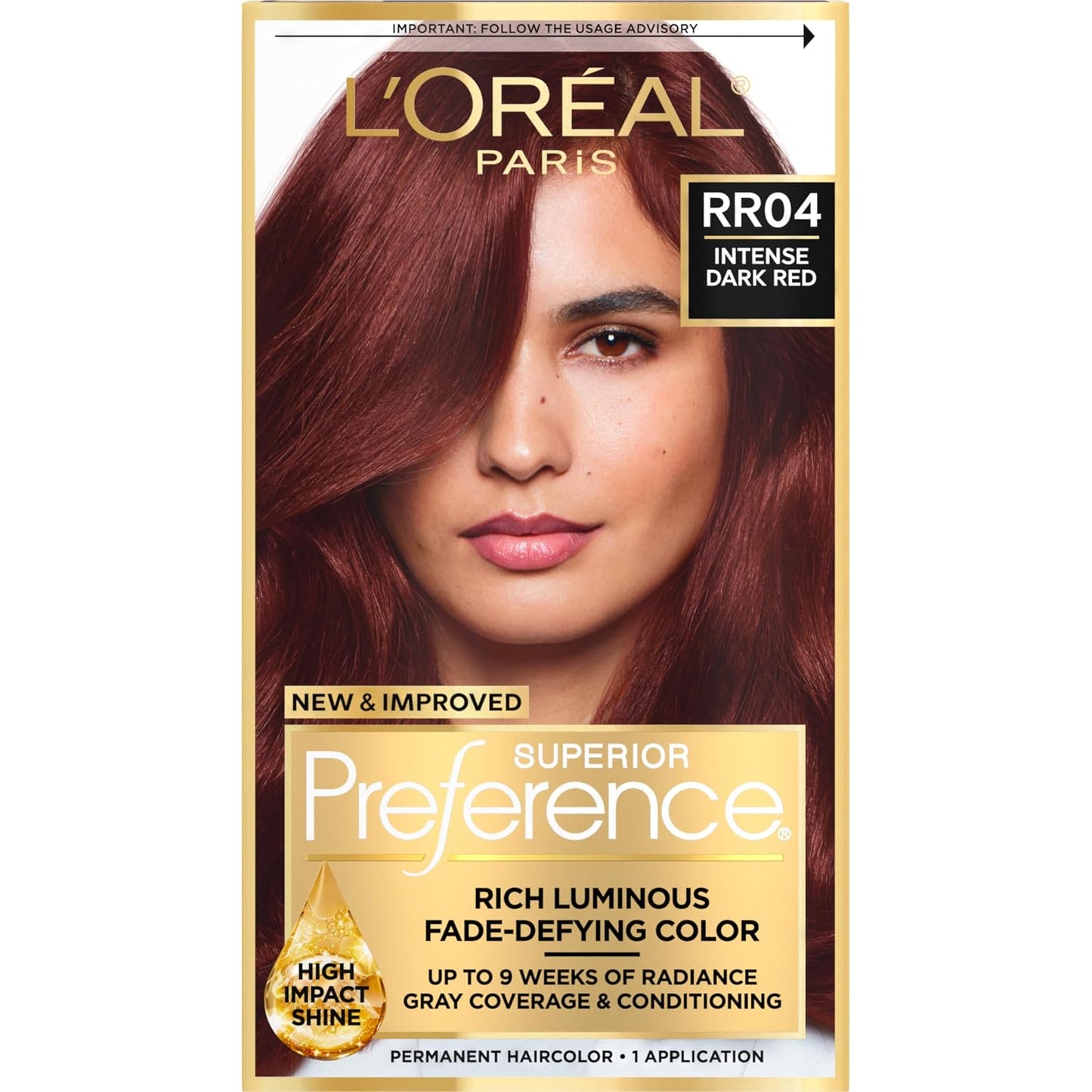 L'Oreal Paris Hair Color - Superior Preference Dark Ash Blonde 7A | Fade-Defying Permanent Dye for 9 Weeks of Radiance