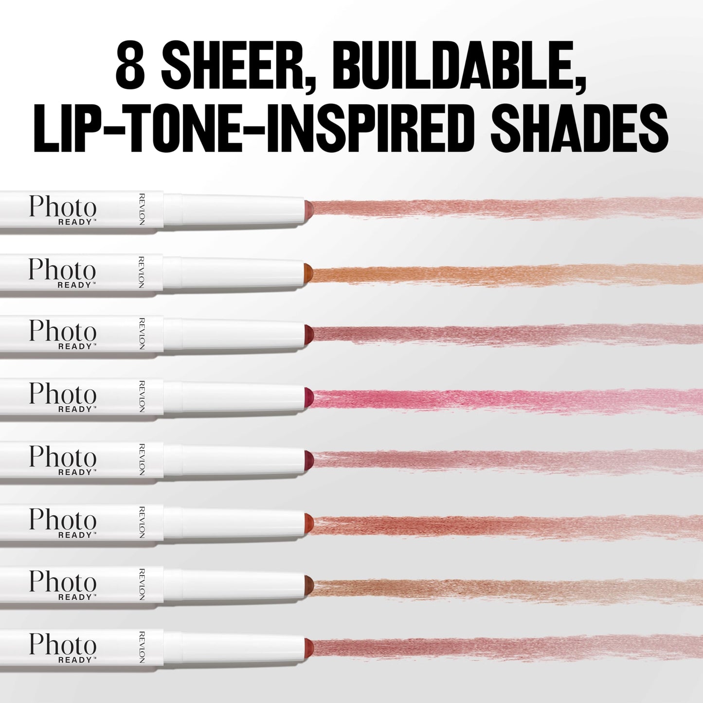 REVLON PhotoReady Instant Blur Liner, Soft Matte Lip Makeup to Overline for Instant Natural, Fuller-Looking Lips, Sheer-to-Buildable, 003 Dazed, 0.05 oz