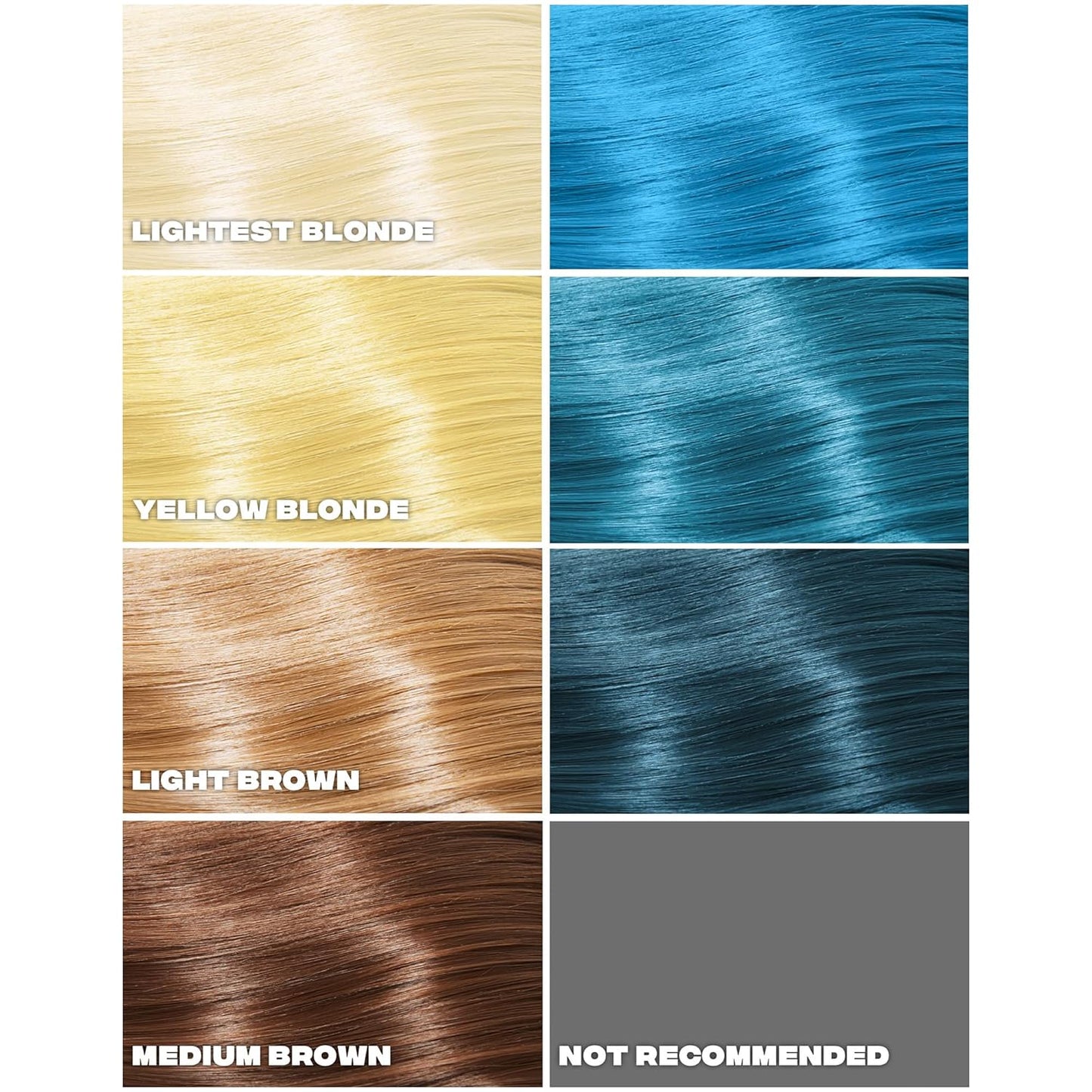Good Dye Young Semi-Permanent Hair Color - Vegan, Non-Damaging Formula | Sonic Wave, 5FL OZ