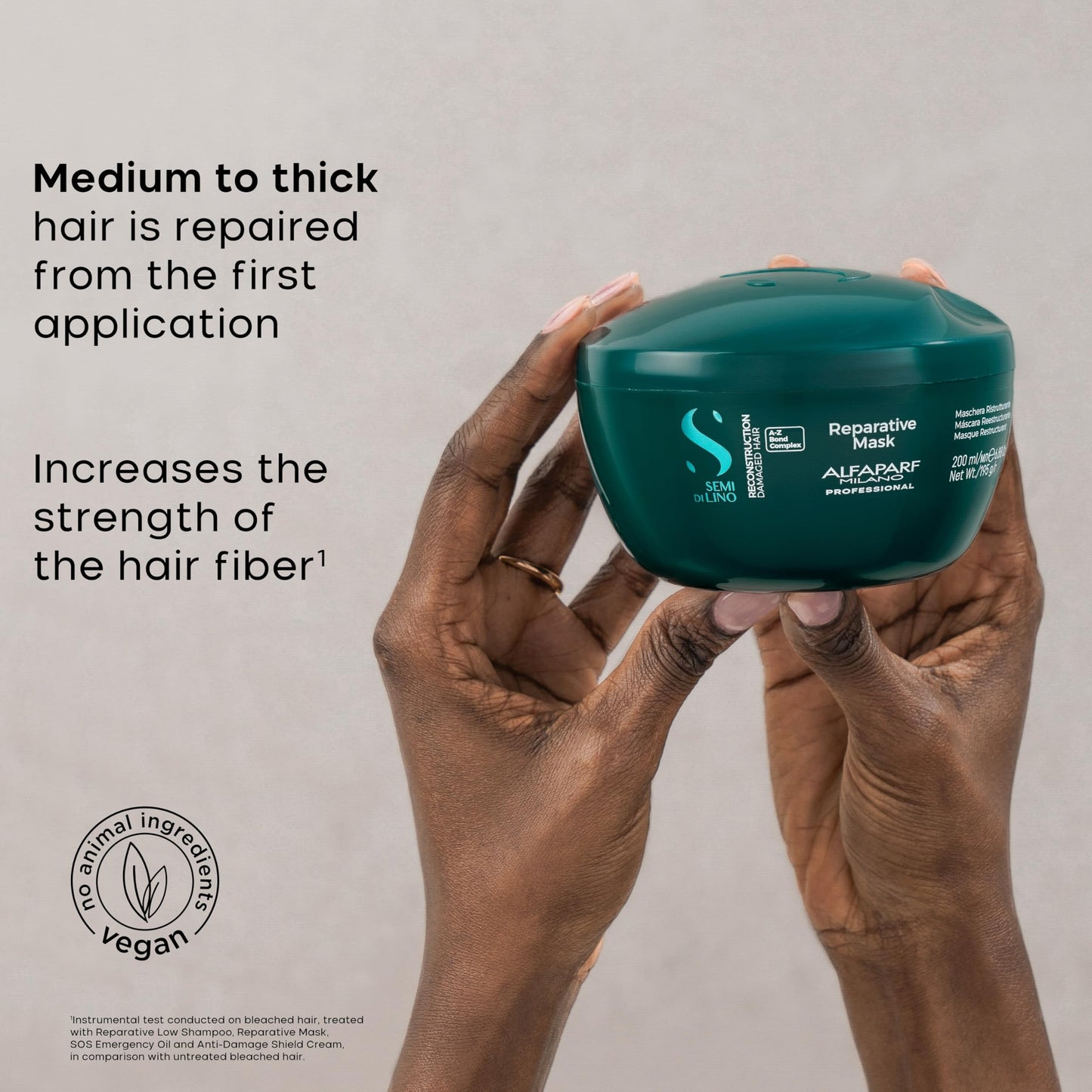 Alfaparf Milano Semi di Lino Reconstruction Bond Repair Shampoo + Mask Set
