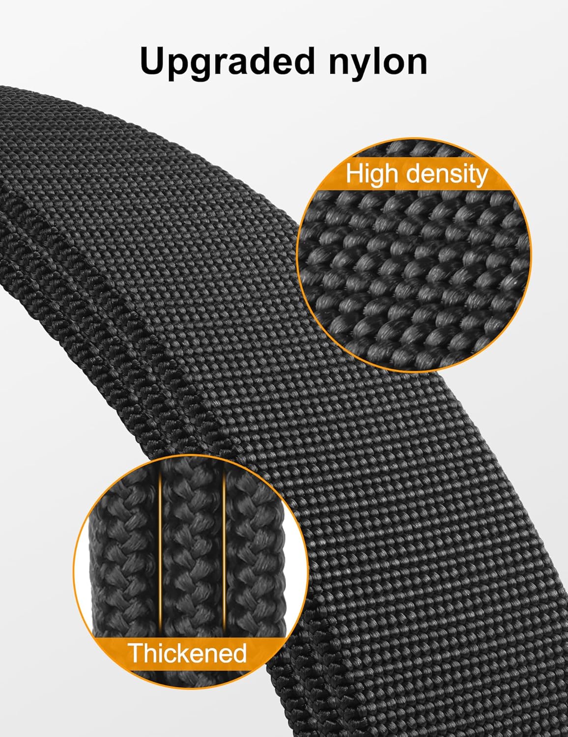 JUKMO Tactical Belt for Men - Stretch Nylon Webbing | Quick Release, 1.5" for Hiking & Work