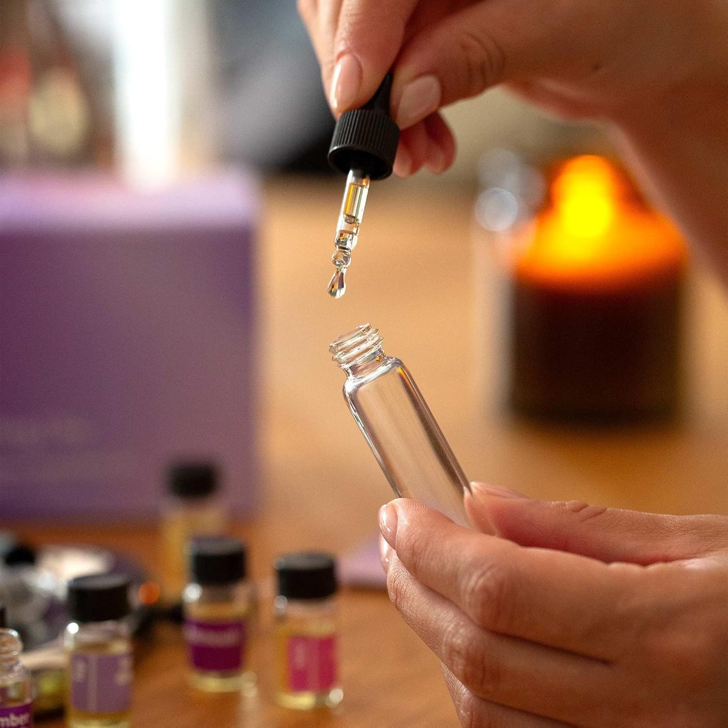 DIY Perfume Making Kit - Create Custom Scents for Men & Women | 14 Ingredients, Bottles & Guide Included