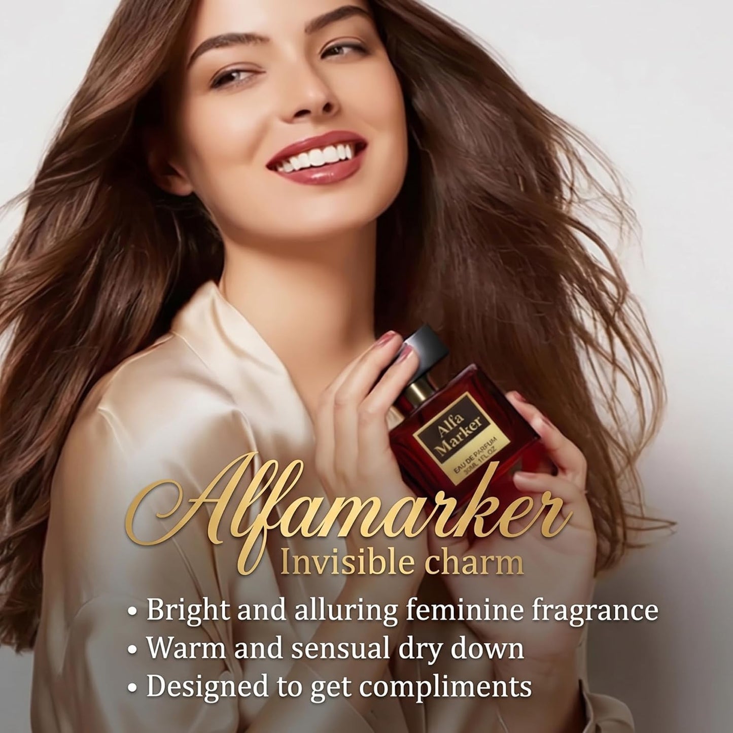 Pheromone Infused Perfume for Women - Long Lasting Scent | 1fl oz Travel Size Spray