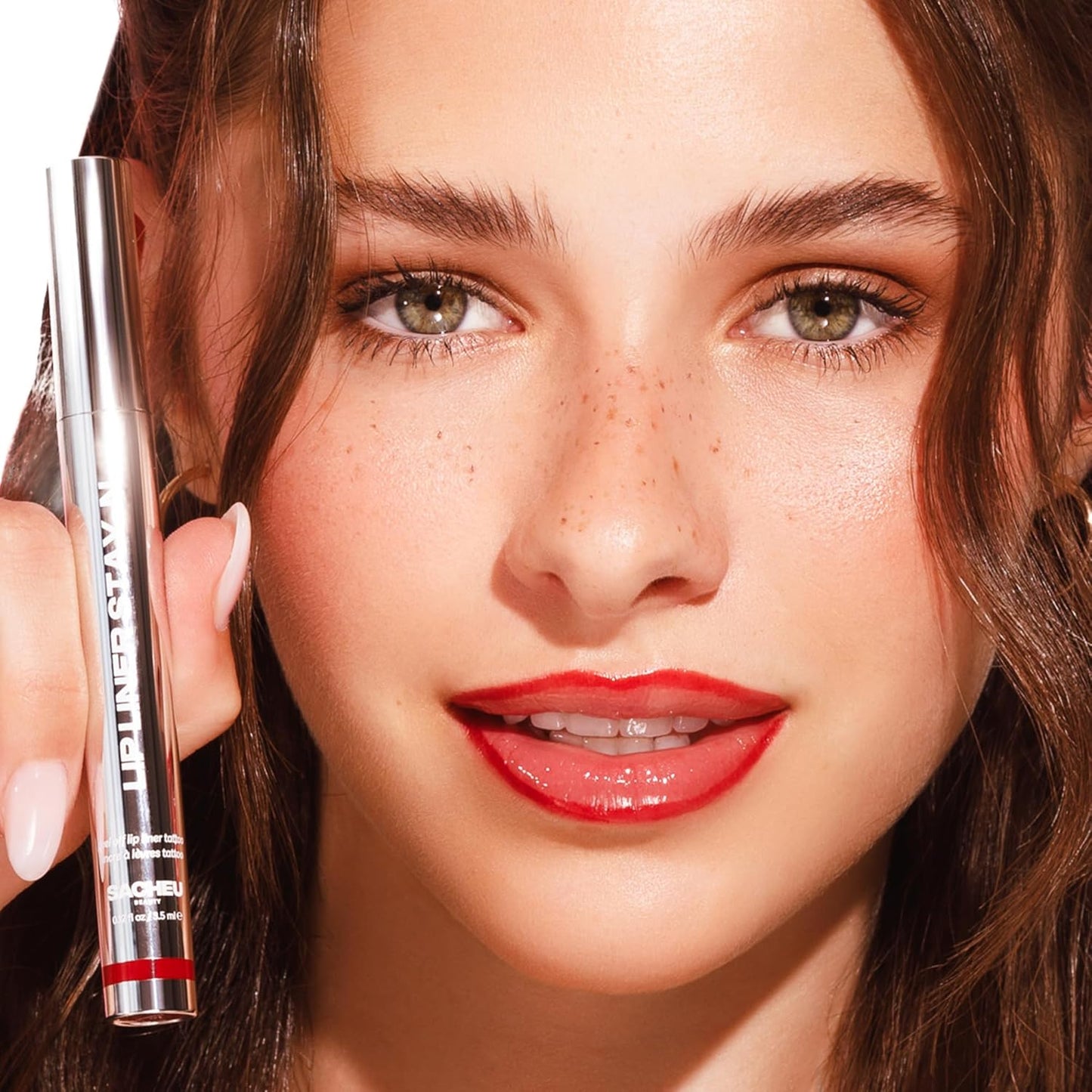 Stay-N Peel Off Lip Stain - Long Lasting Waterproof Lip Tint with Hyaluronic Acid & Vitamin E | Vegan, Transfer Proof Matte Finish