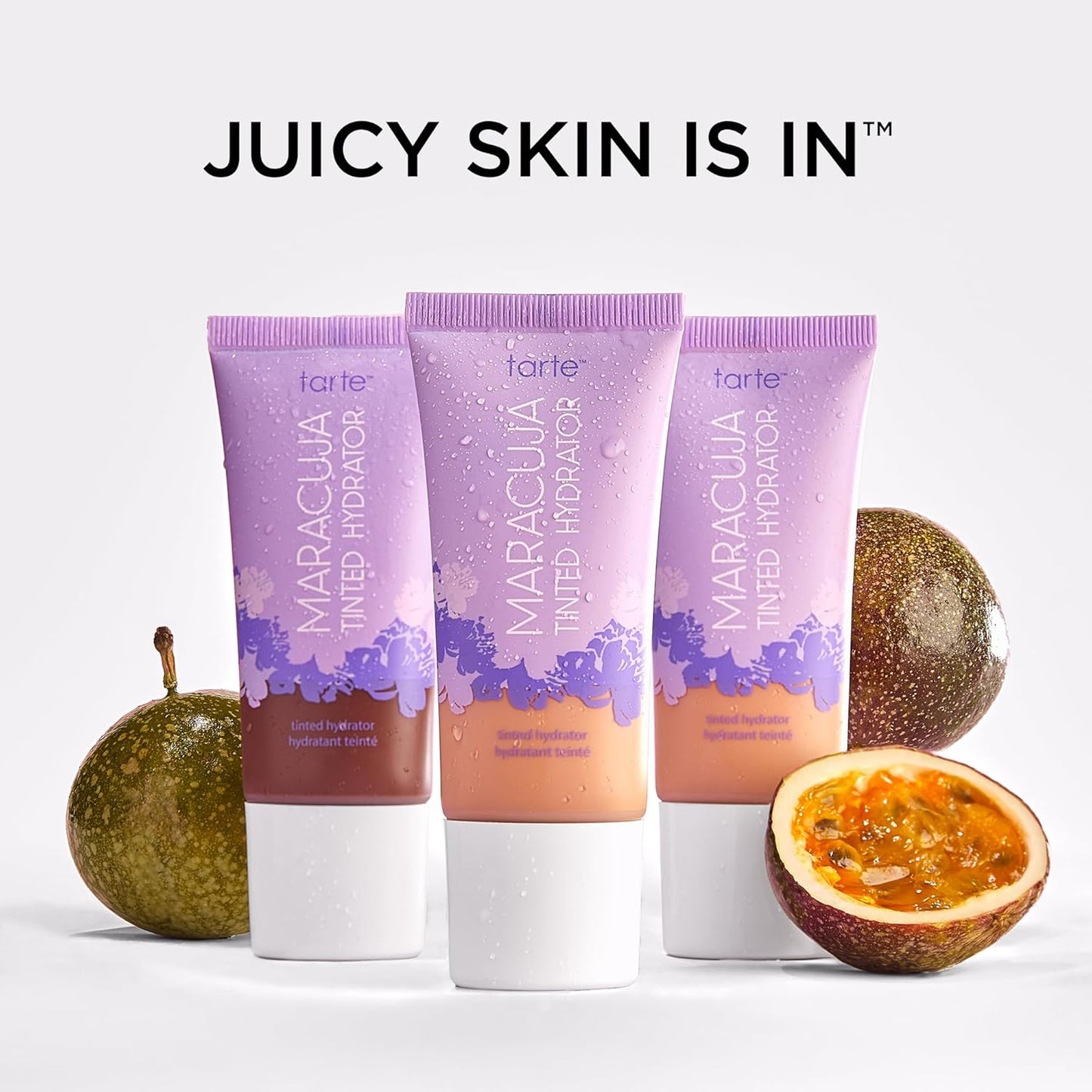 Tarte Maracuja Tinted Moisturizer - Lightweight Sheer Foundation with Hyaluronic Acid & Turmeric | Hydrating, Vegan, Cruelty-Free