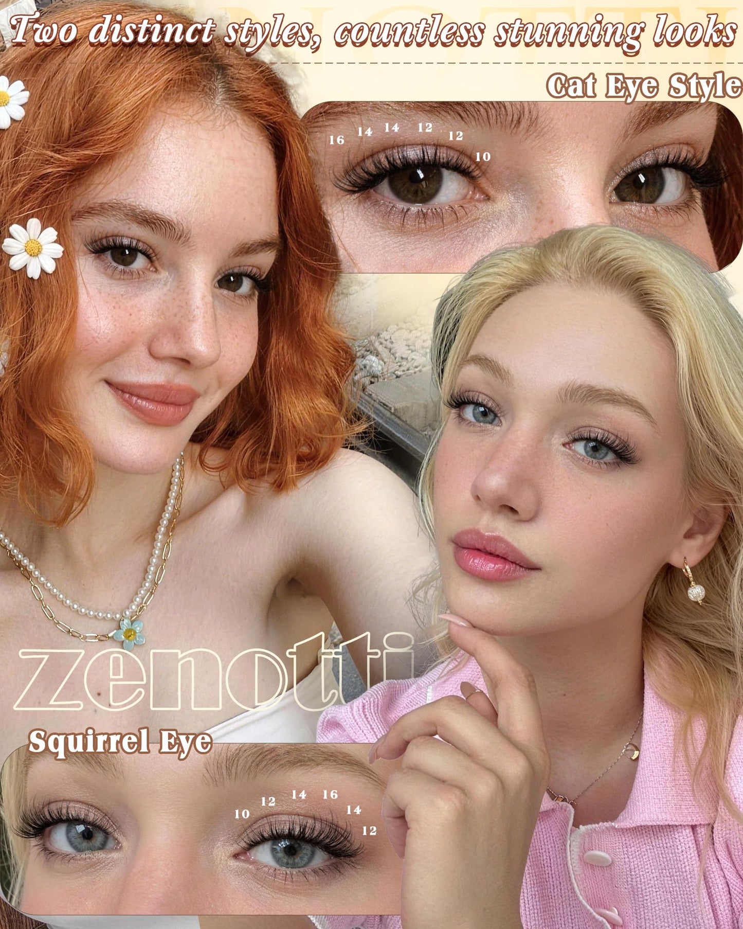 Wispy Lash Clusters Natural Eyelash Clusters 210PCS Breeze Spider Cluster Eyelash Extensions Kim K Style Individual Lases Extensions Fluffy Lash Clusters D-Curly 10-16MM by zenotti