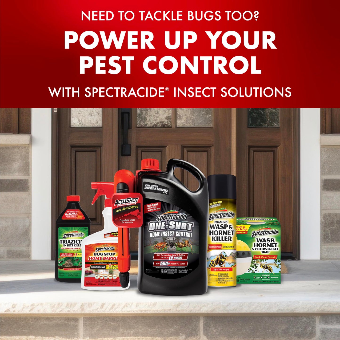 Spectracide Weed & Grass Killer, Use On Driveways, Walkways and Around Trees and Flower Beds, 1 Gallon (RTU Spray)