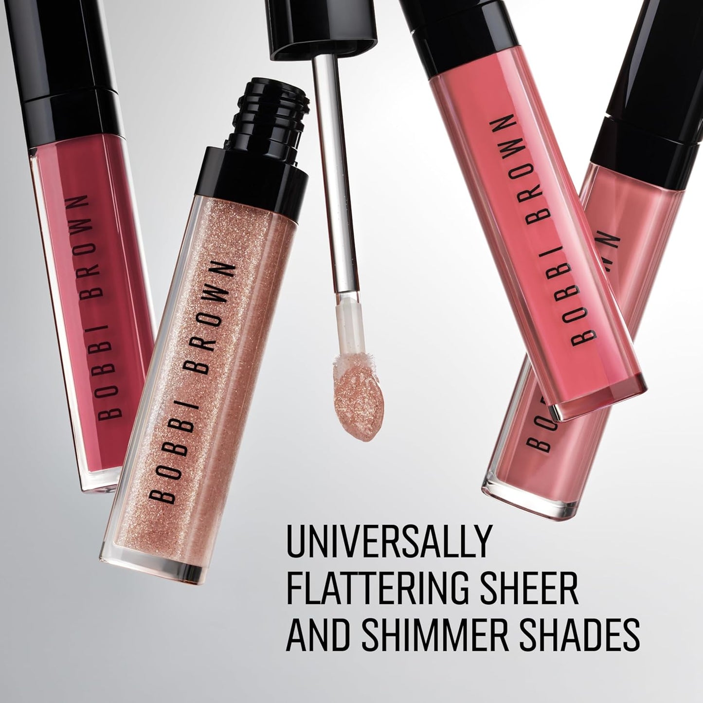 Bobbi Brown Crushed Oil-Infused Gloss - Hydrating Tinted Lip Gloss with Coffee Seed Oils | Non-Sticky, High-Impact Shine