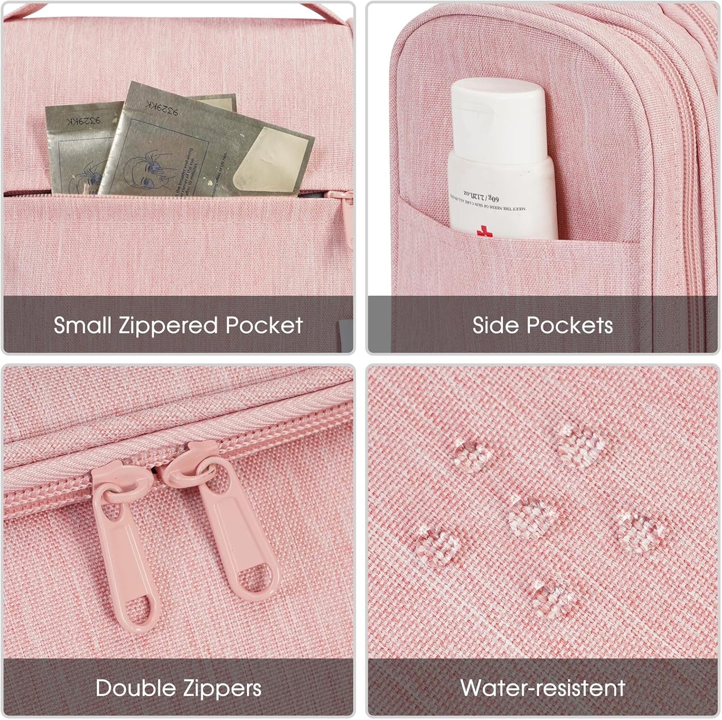 Hanging Toiletry Bag for Women - Travel Makeup Organizer | Compact & Stylish Design