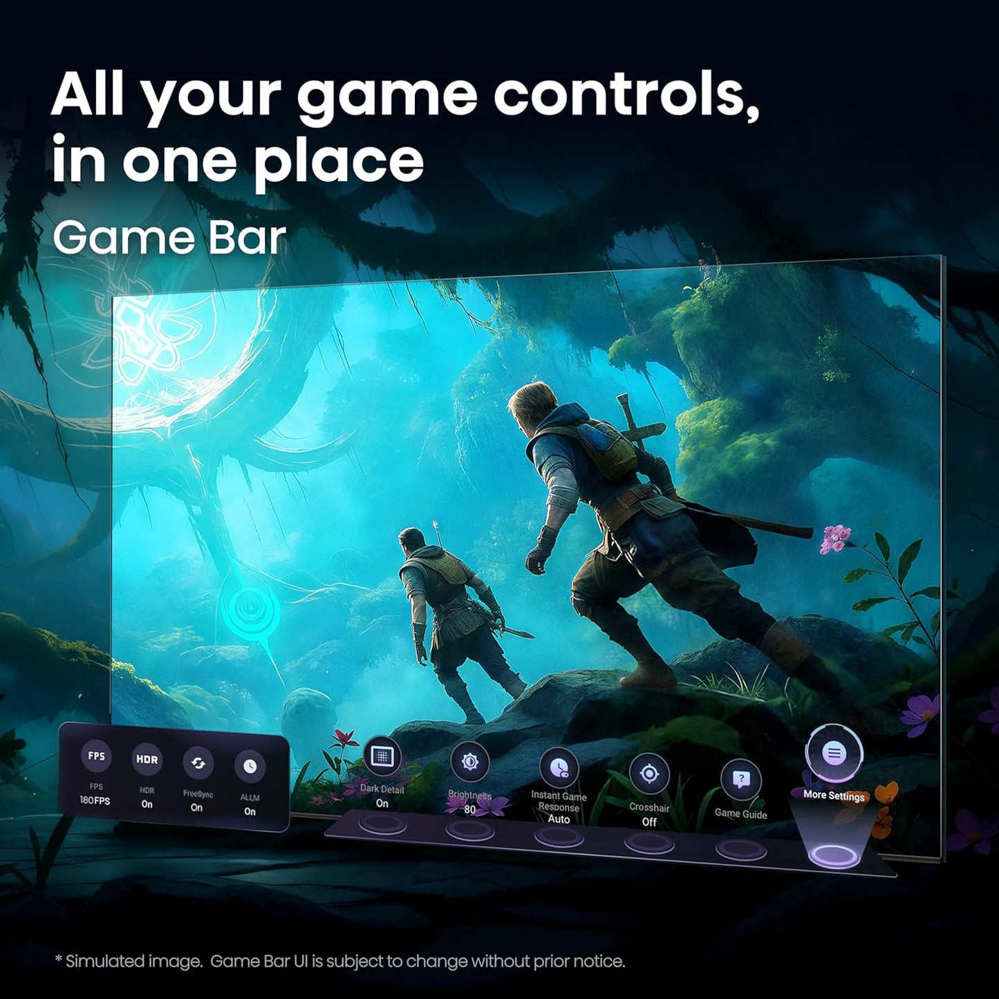 Hisense 75" U7 Mini-LED 4K UHD Smart Gaming TV - Hi-QLED, 165Hz, Dolby Vision IQ, IMAX Enhanced