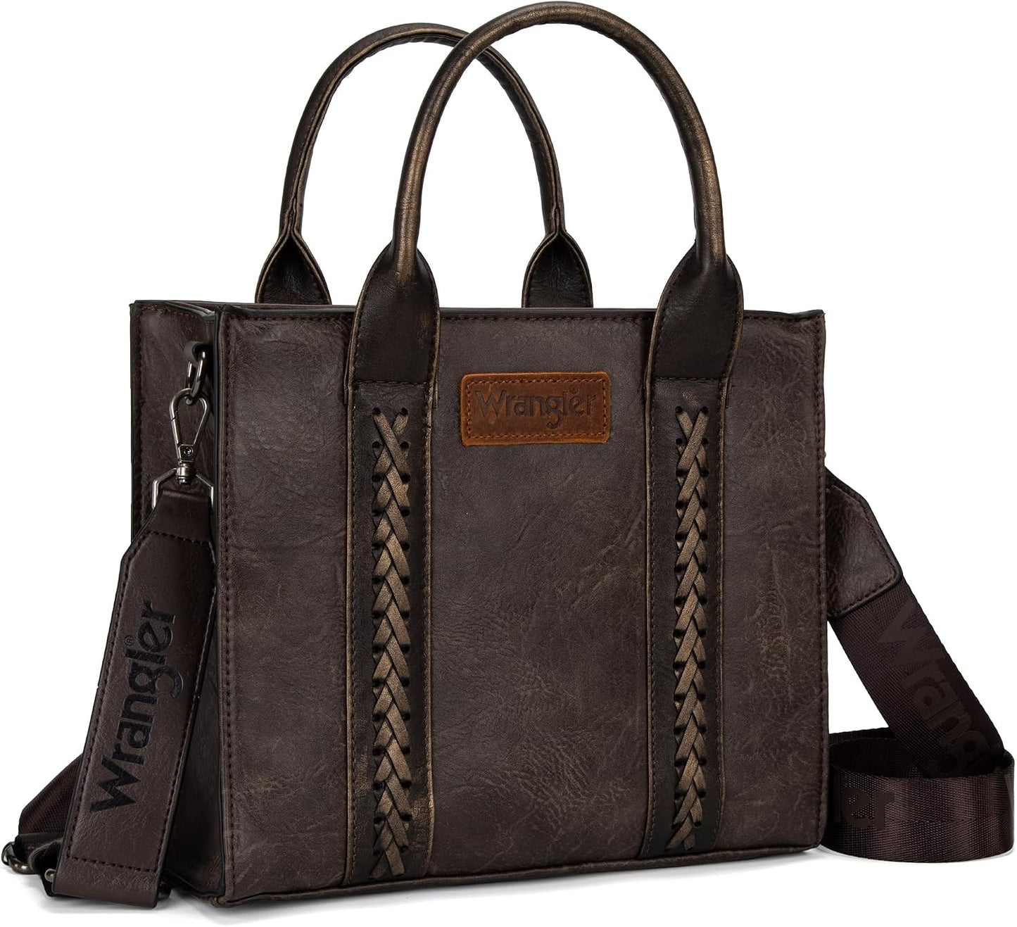 Wrangler Tote Bag for Women - Designer Satchel Handbag with Adjustable Strap | Stylish & Versatile