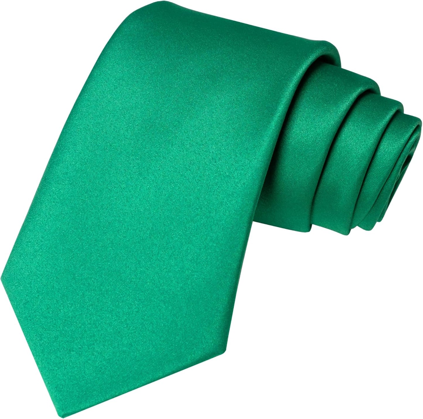 Solid Color Tie for Men - Business & Wedding Necktie | Elegant Design