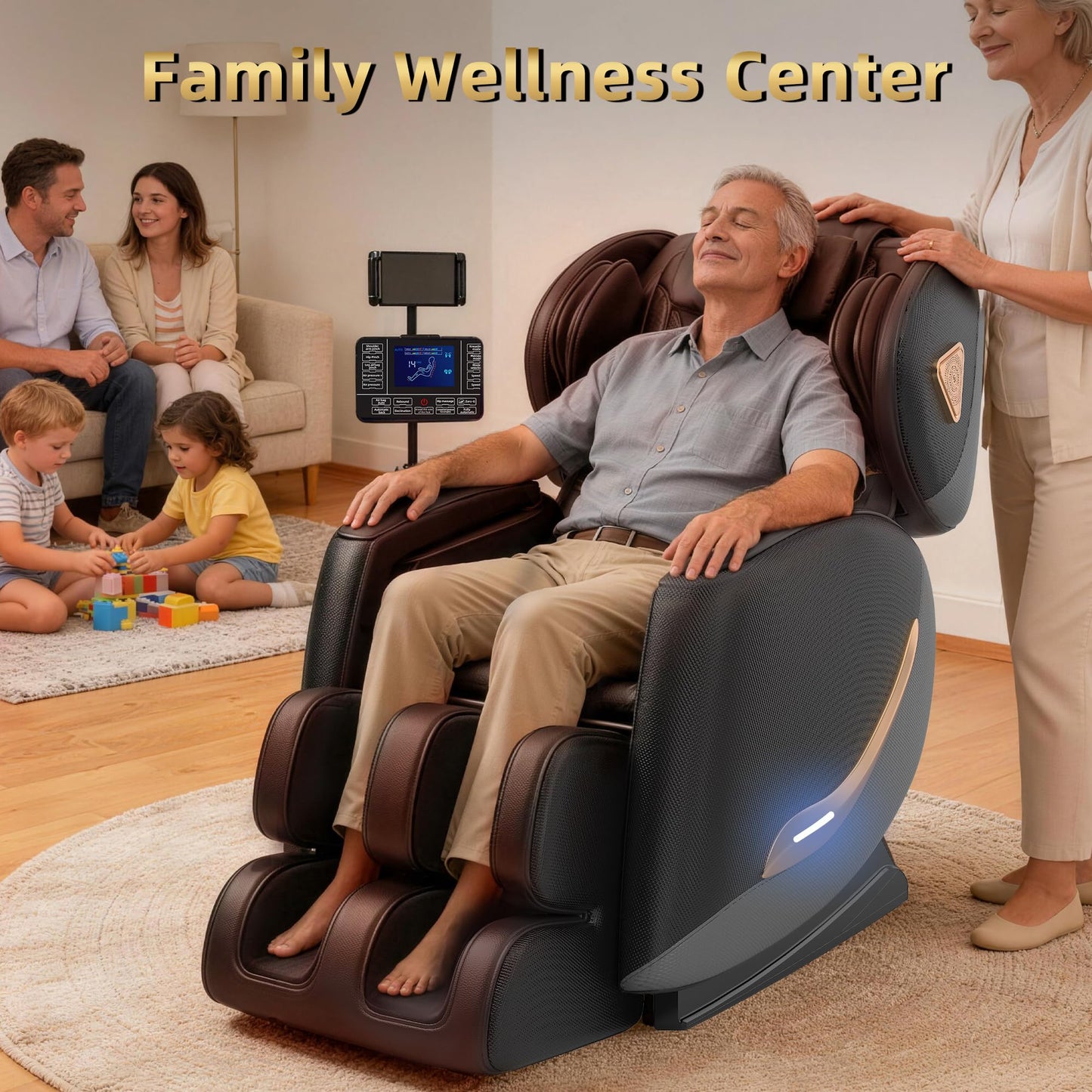 VireoNest 2026 Massage Chair Full Body, Zero Gravity Massage Chair Recliner - Upgraded 10-Point Roller, Heating, Airbags, Foot Roller, Shiatsu Full Body Massage Chairs, Gift for Parent