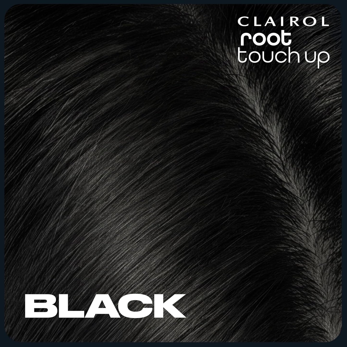 Clairol Root Touch-Up Powder - Black Hair Color | Ammonia Free | Compact with Mirror & Brush | Instant Root Coverage