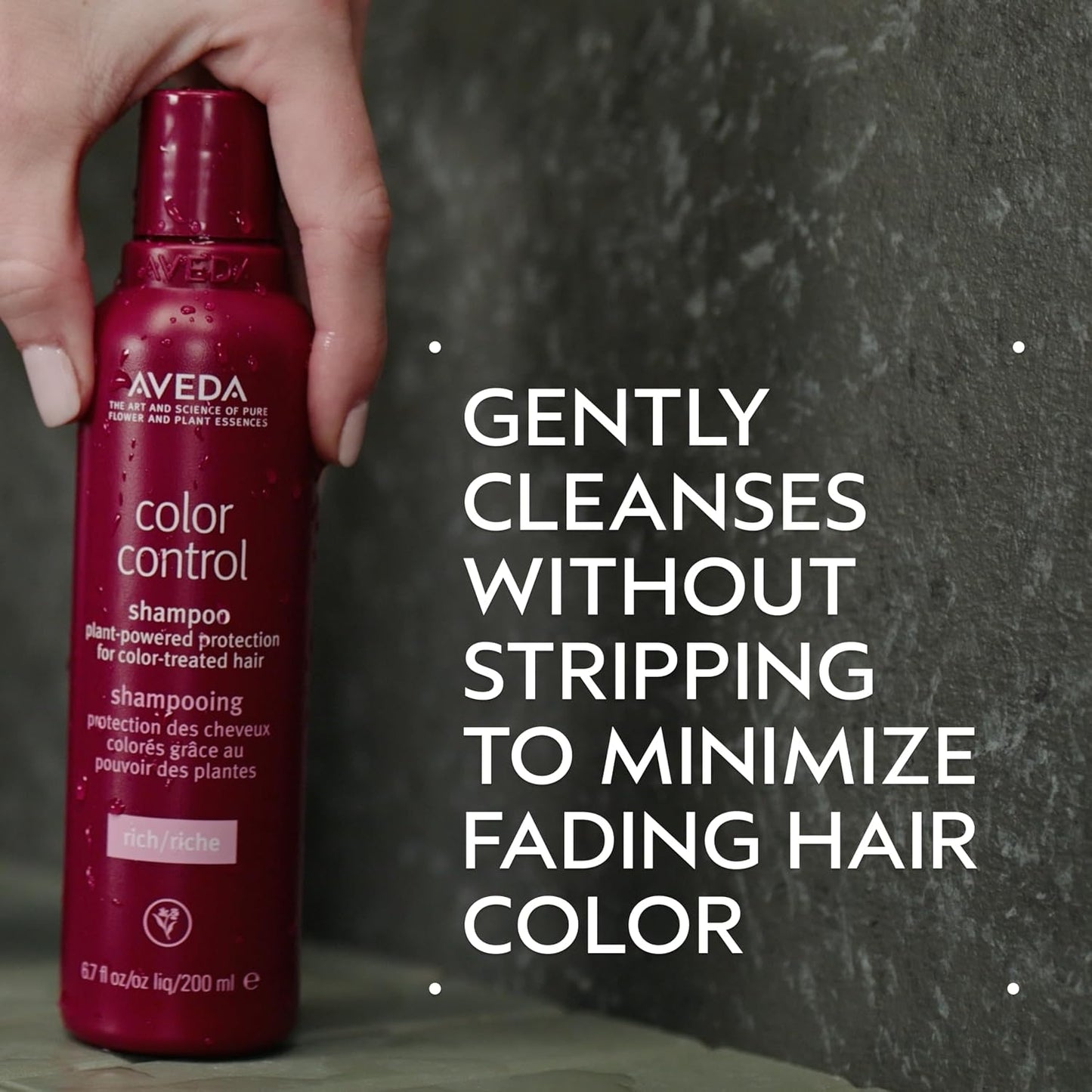 Aveda Color Control Shampoo - Fade Fighting, Shine Enhancing | For Medium to Thick Color-Treated Hair | Silicone Free, 98% Natural