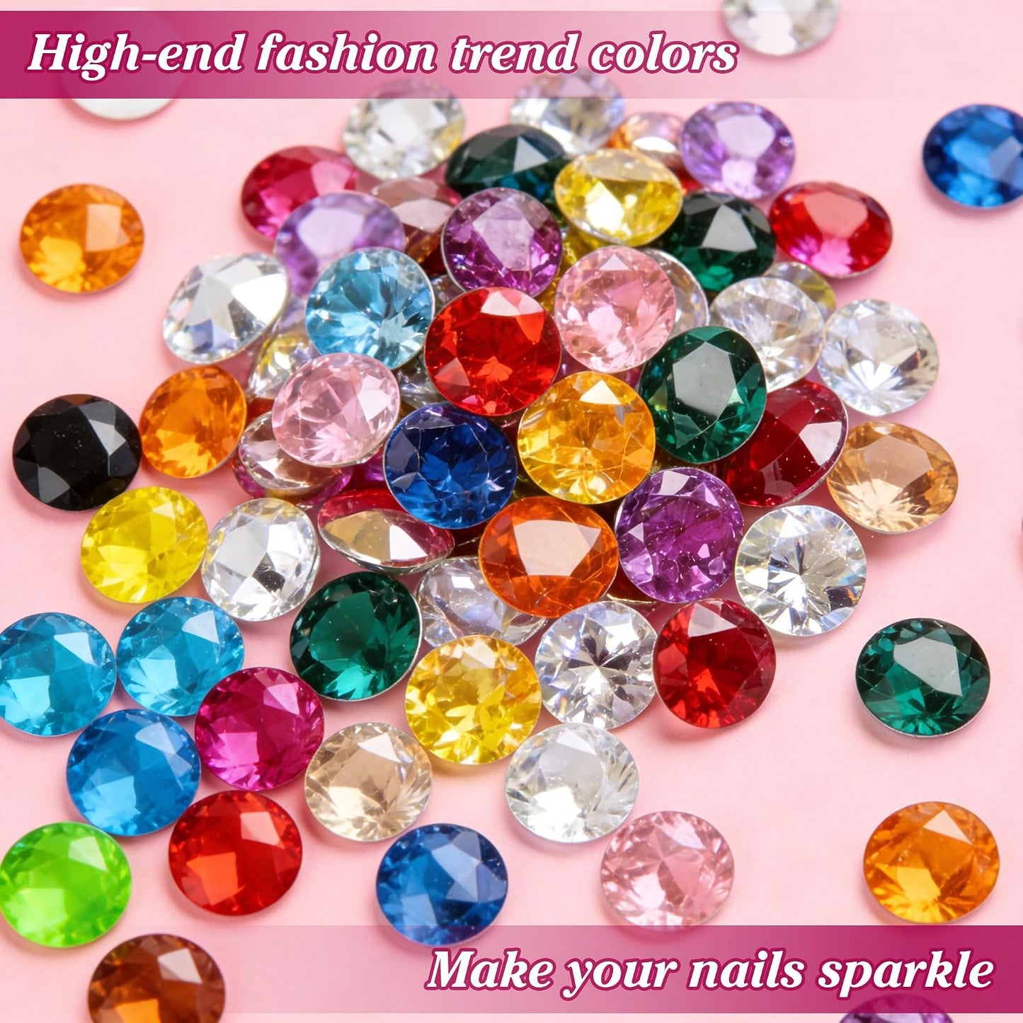 32000 Pcs Resin Rhinestones - 3mm Multicolor Glitter Kit for DIY Bedazzling | Includes 3 Pcs B7000 Jewelry Glue