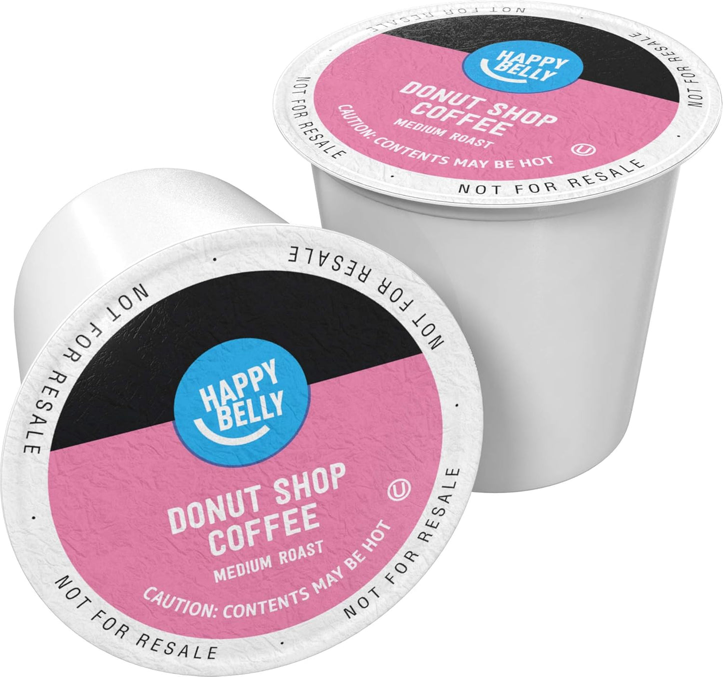 Happy Belly Dark Roast Coffee Pods - Compatible with Keurig 2.0 | 100 Count
