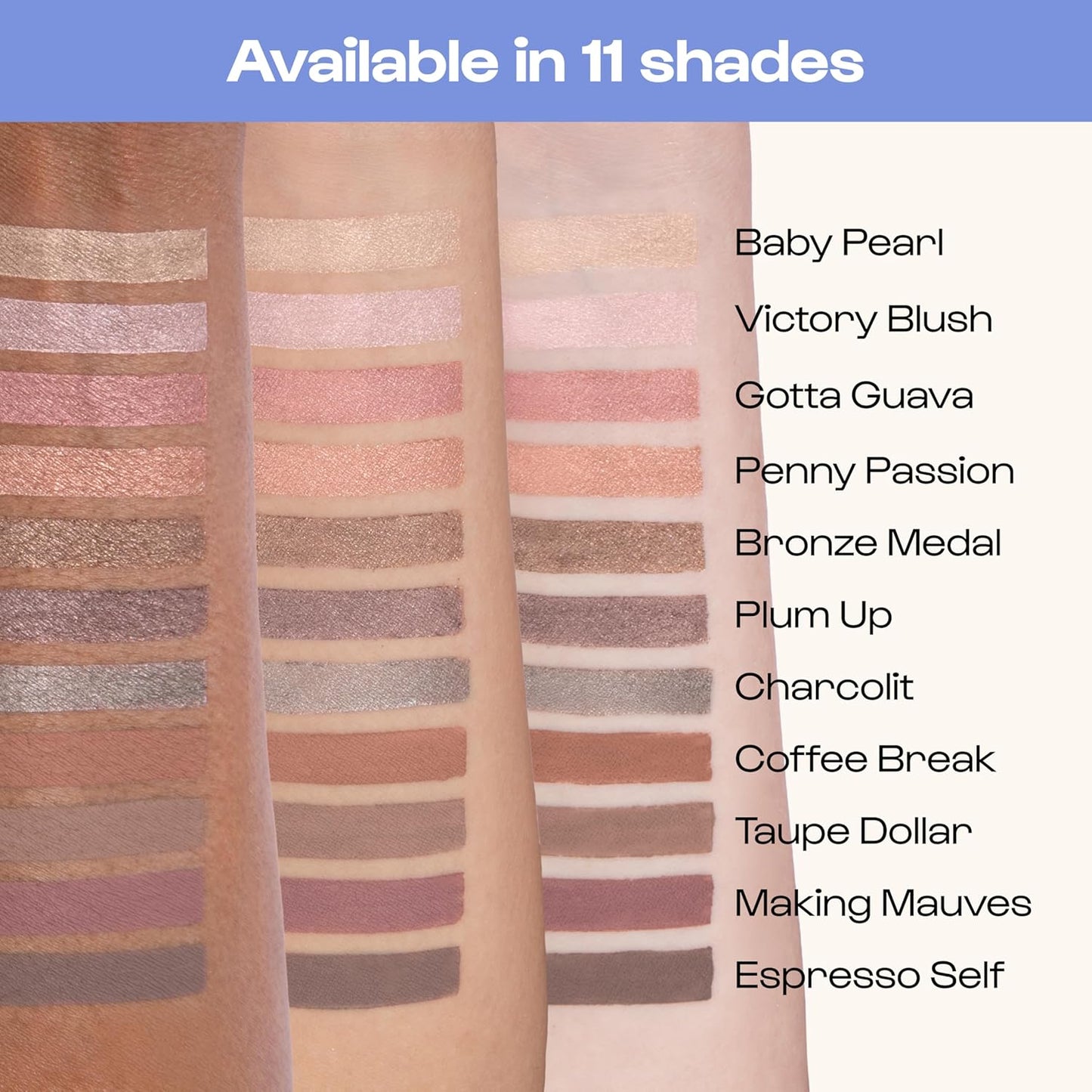 ALLEYOOP 11th Hour Waterproof Cream Eyeshadow Stick - Long-Lasting Shimmer Eye Shadow & Eyeliner | Champagne Color