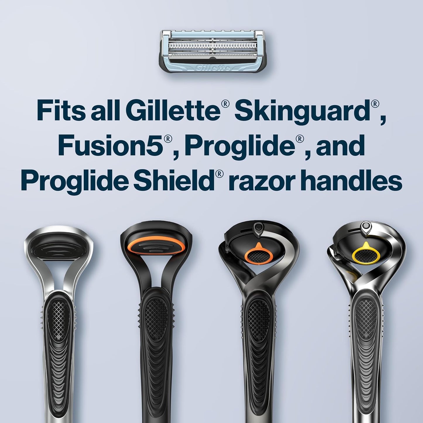 Gillette SkinGuard Razors for Men - Sensitive Skin Shaving Solution | 1 Handle & 2 Blade Refills