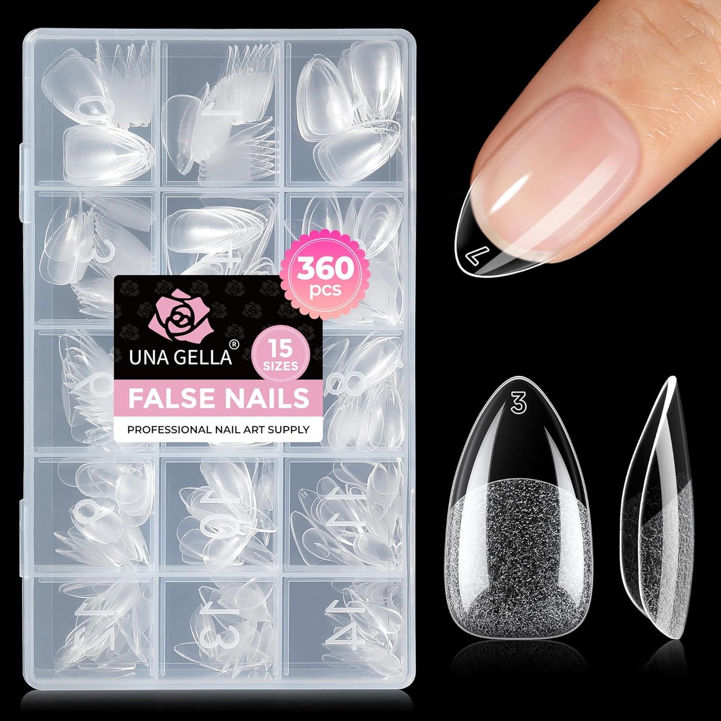 Super Strong Nail Glue - 10ml Quick Drying Gel for Press-On Nails | Long-Lasting & No Lamp Needed