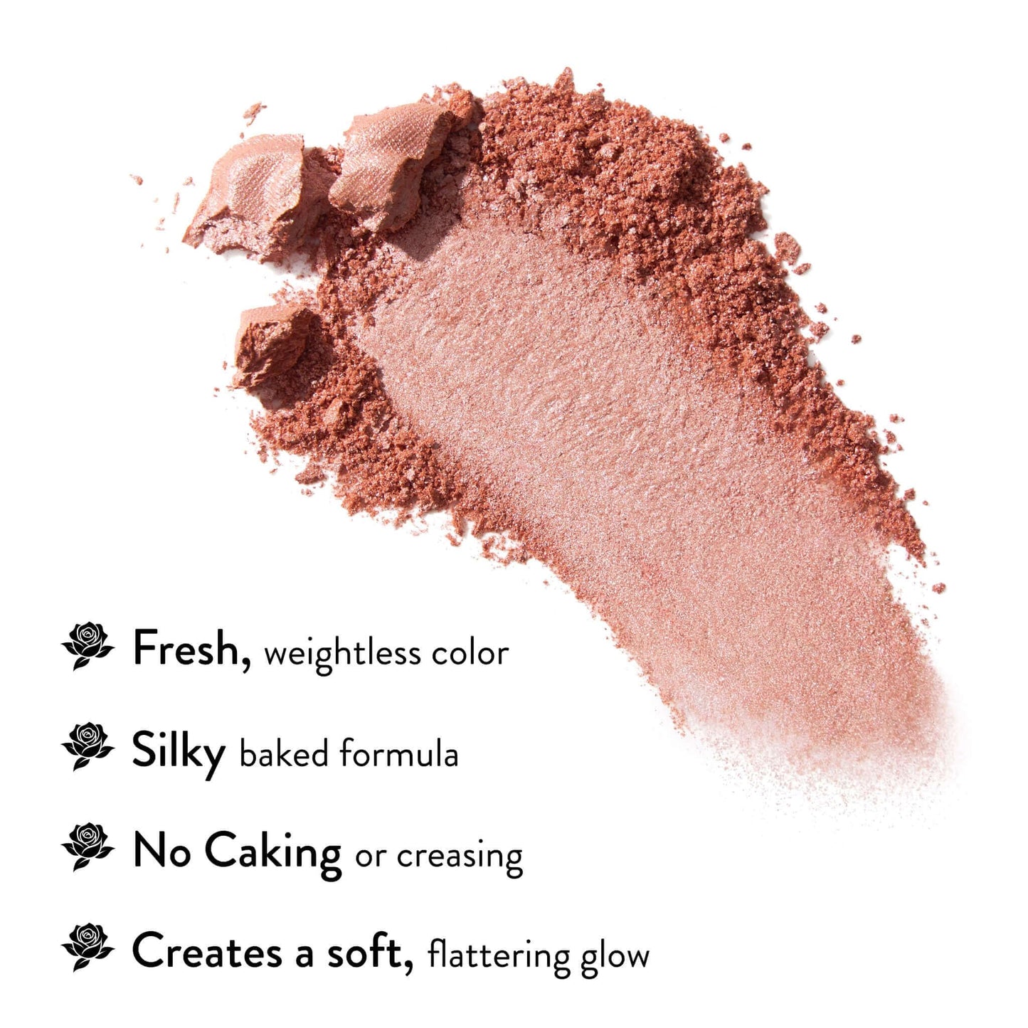 LAURA GELLER NEW YORK Baked Blush-n-Brighten for Mature Skin - 00 In Bloom - Powder Blush Won't Settle into Fine Lines - Buildable Natural Finish – Longlasting Formula - Made in Italy