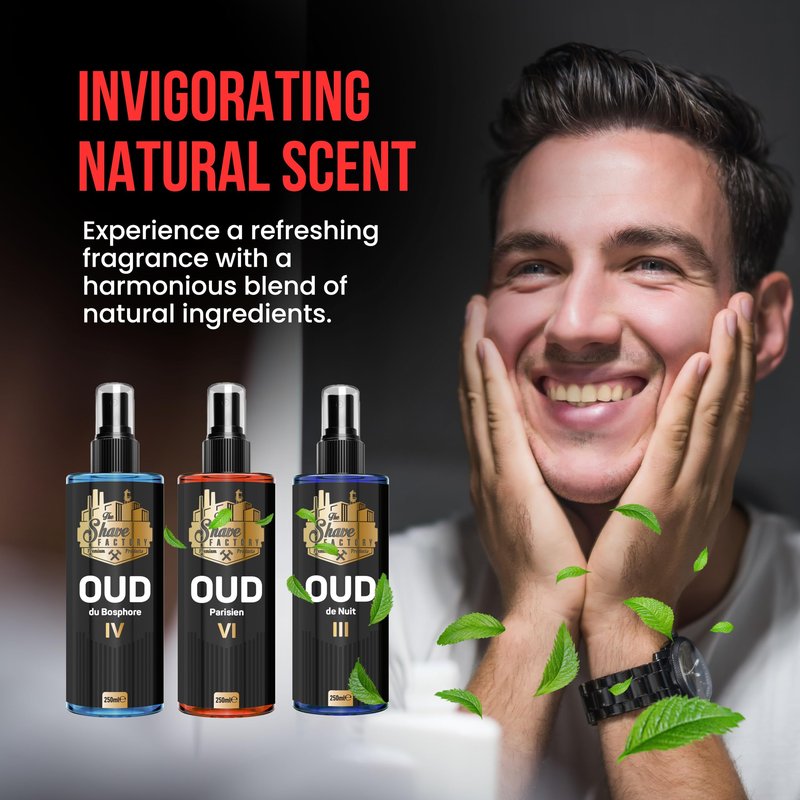 the shave factory After Shave Cologne Series (03 Oud III De Nuit)