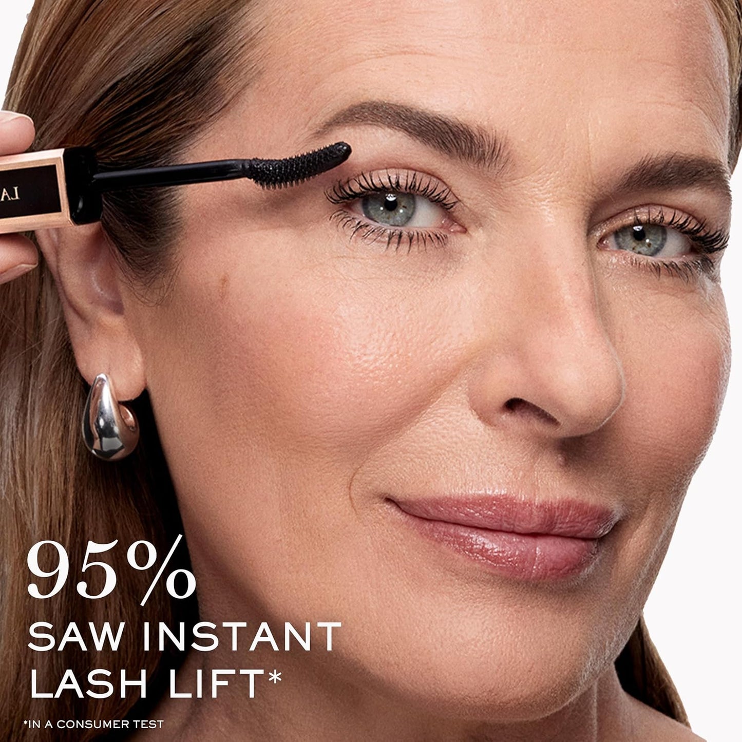 Lancôme Lash Idôle Mascara - Lash-Lifting & Volumizing Formula for Instant Volume | Smudge-Proof, 24-Hour Wear, Black