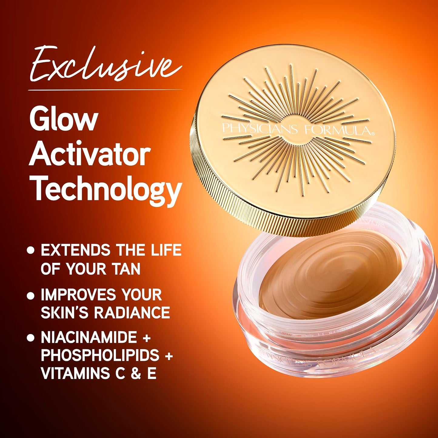 Sun Blur Glow Bronzing Balm - Activated Bronze Tint for Radiant Skin