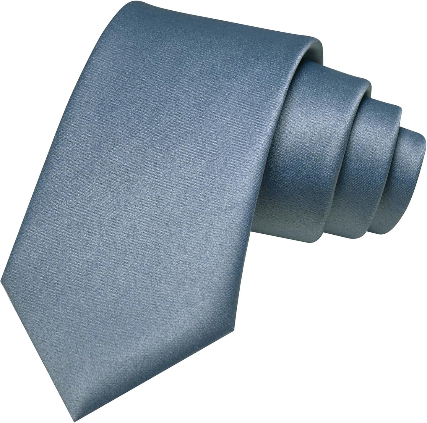 Solid Color Tie for Men - Business & Wedding Necktie | Elegant Design