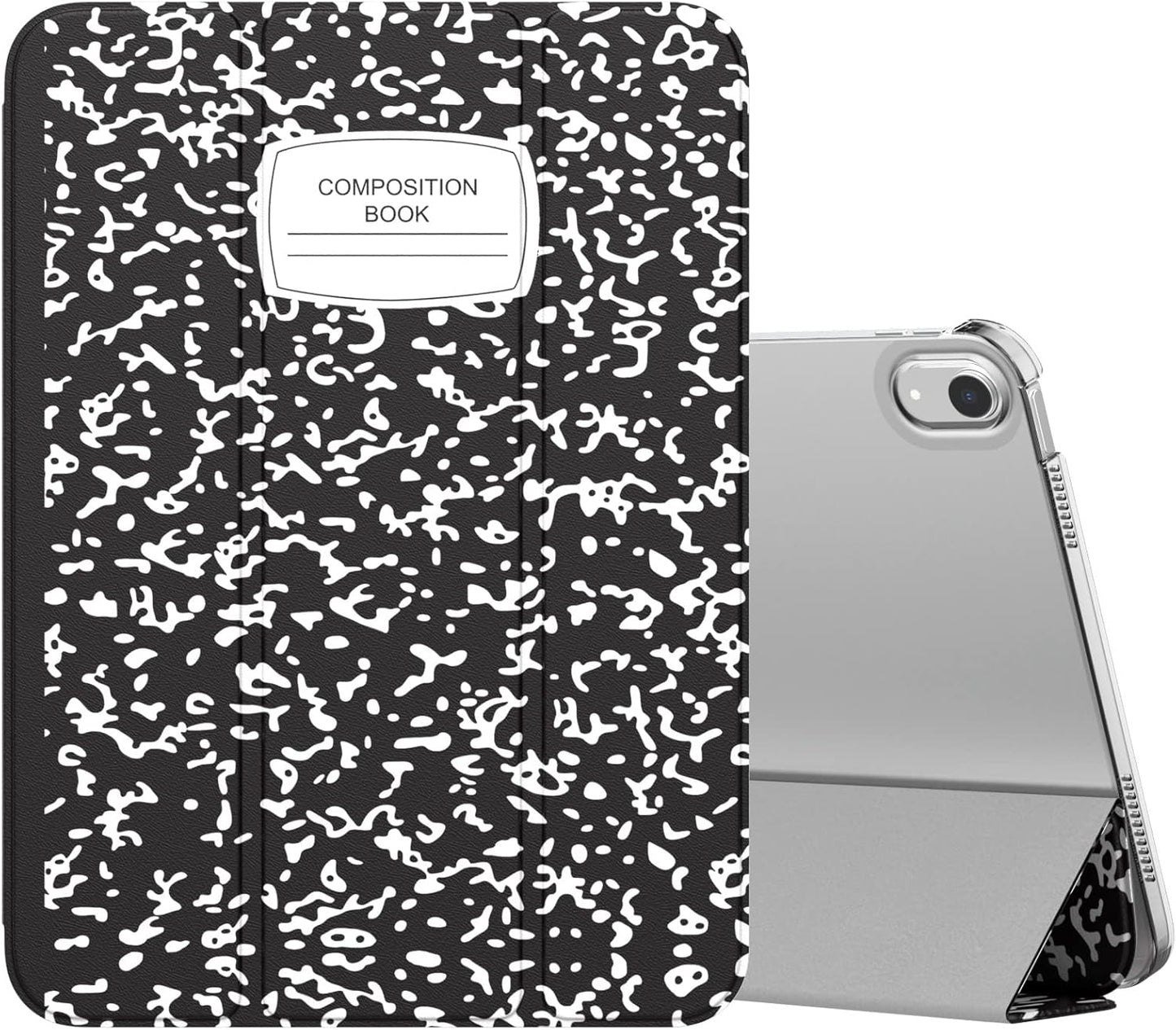 iPad 11th & 10th Generation Case - Slim Hard PC Translucent Back Cover | Navy Blue, Auto Wake/Sleep Support