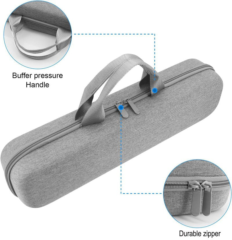 Buwico Hard Travel Case for Dyson Airstrait Straightener, Portable Storage Bag for Dyson Airstrait Straightener (Only Case, Grey)