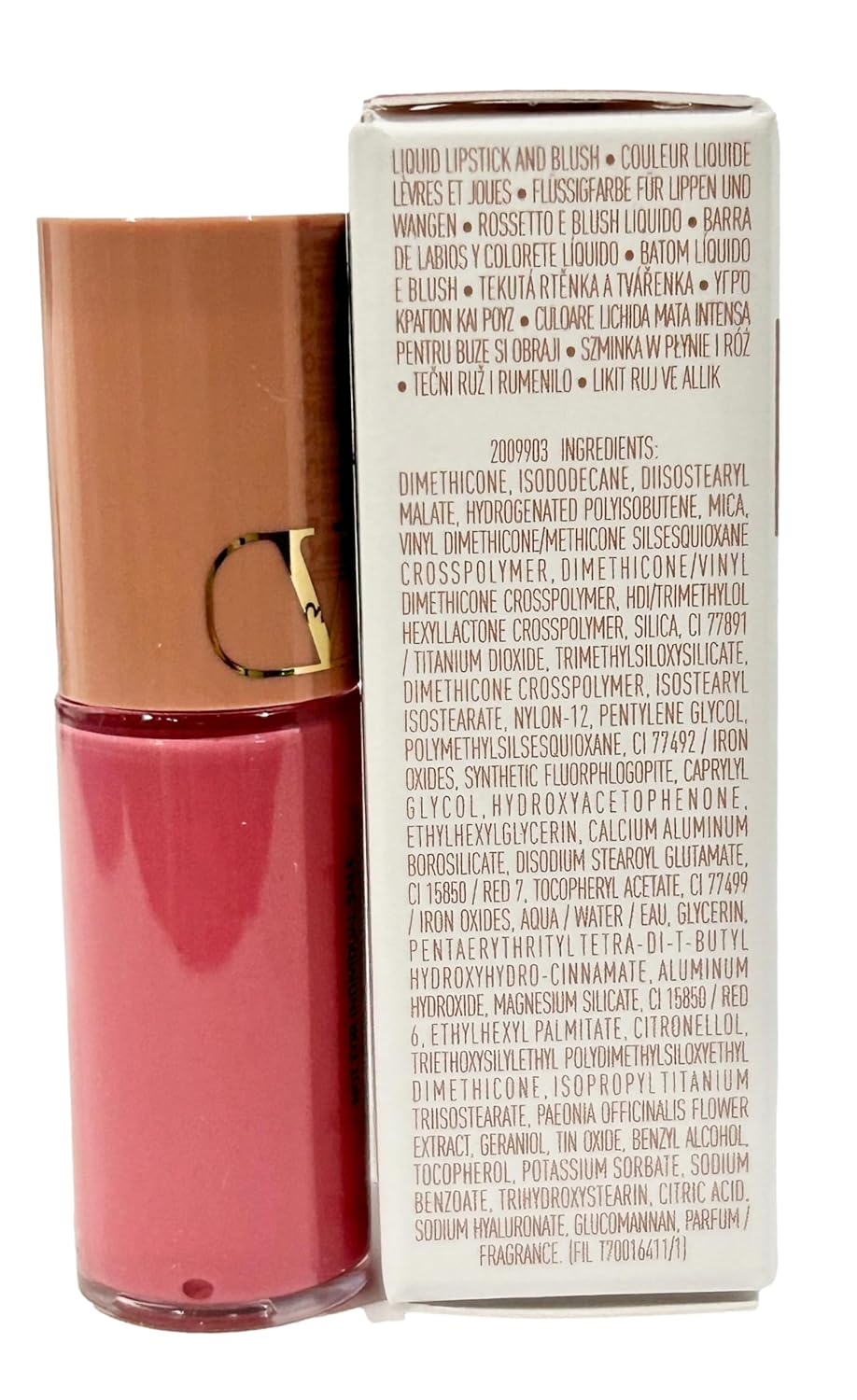 Valentino Lip & Blush Matte - Catch Me If You Can | Mini Travel Size 0.1 oz / 3.9 ml