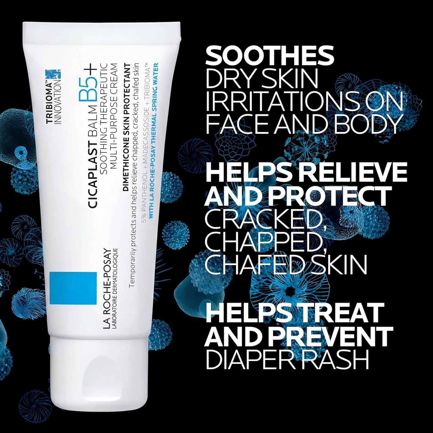 Cicaplast Balm B5 Skin Barrier Repair Cream - Multi-Purpose Healing Ointment with Centella Asiatica & Shea Butter | Safe for Face, Body & Baby